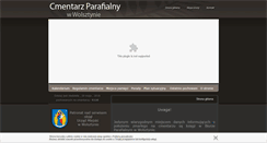 Desktop Screenshot of cmentarzwolsztyn.pl